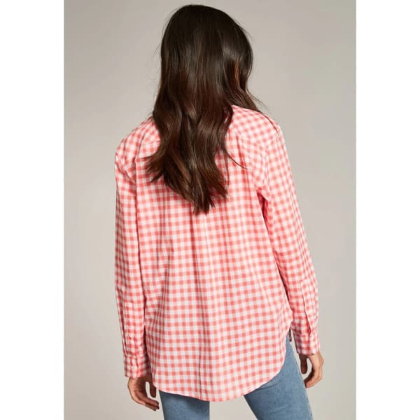 JACK WILLS Women's Guilden Checked Boyfriend Shirt