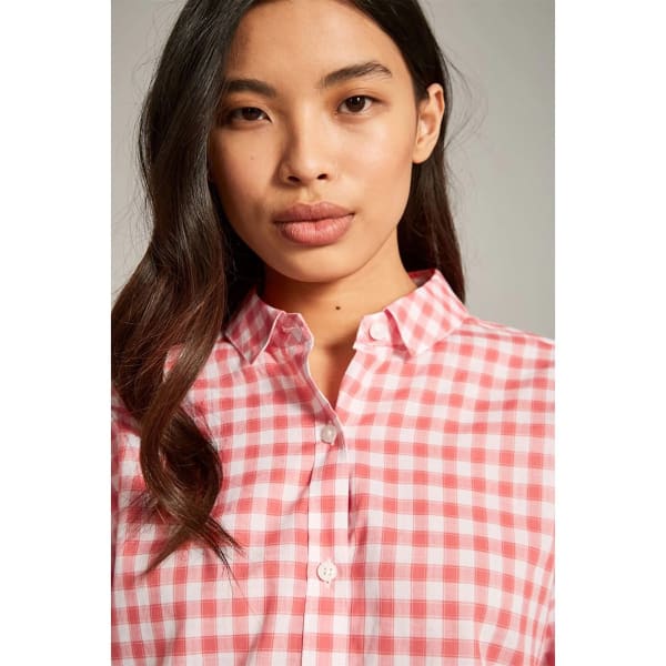 JACK WILLS Women's Guilden Checked Boyfriend Shirt