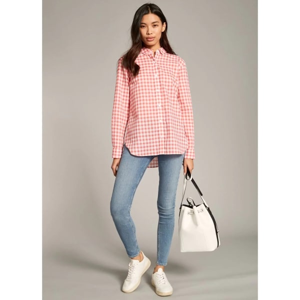 JACK WILLS Women's Guilden Checked Boyfriend Shirt