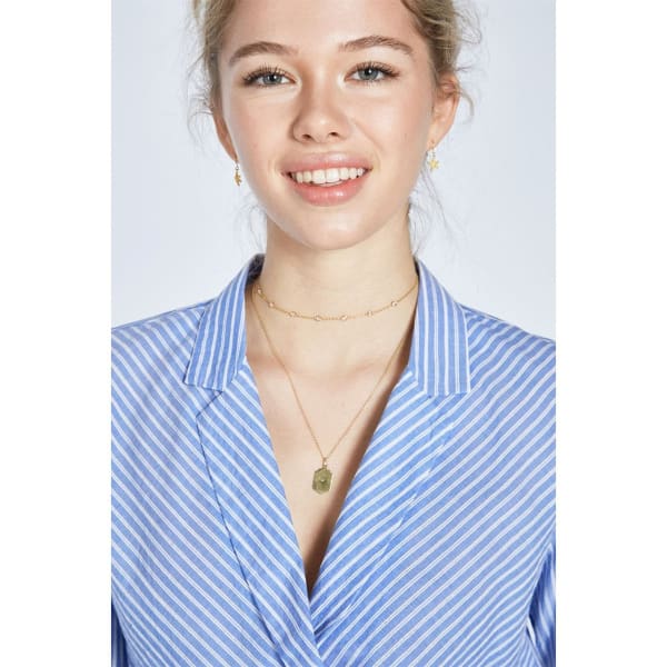 JACK WILLS Keira Stripe Wrap Shirt