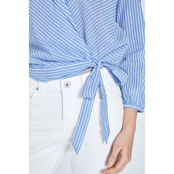 JACK WILLS Keira Stripe Wrap Shirt