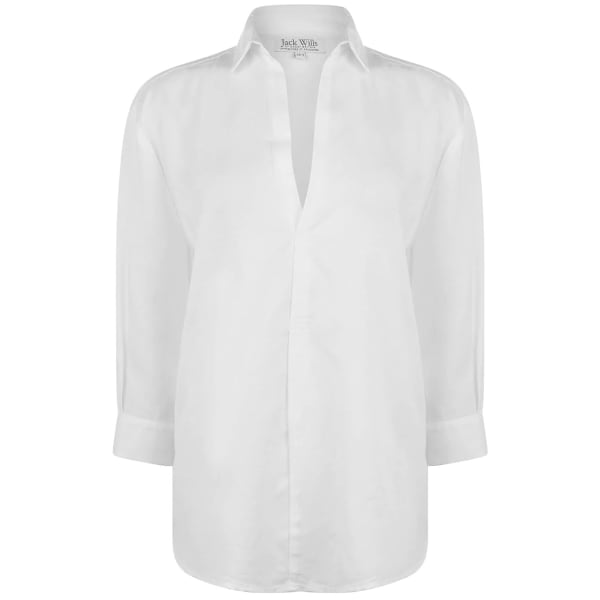 JACK WILLS Women's Southcote Casual Long-Sleeve Shirt