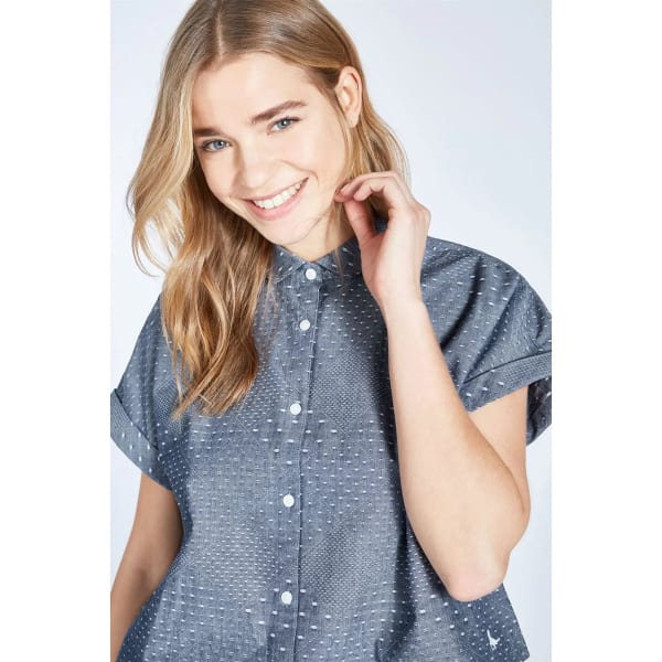 JACK WILLS Women's Stowell Dolman Short-Sleeve Shirt