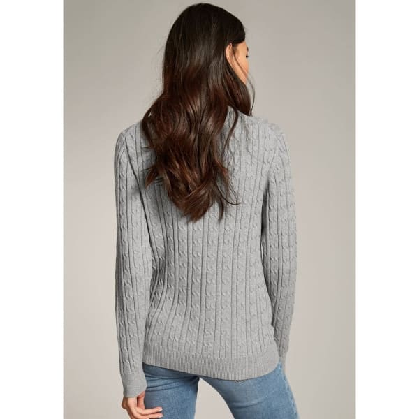 JACK WILLS Tinsbury Classic Cable Crewneck Sweater