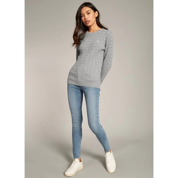 JACK WILLS Tinsbury Classic Cable Crewneck Sweater