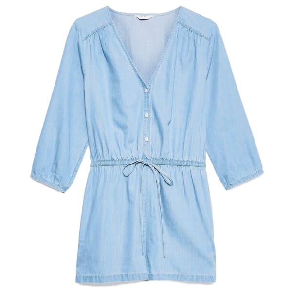 JACK WILLS Women's Raynham Button Up Playsuit