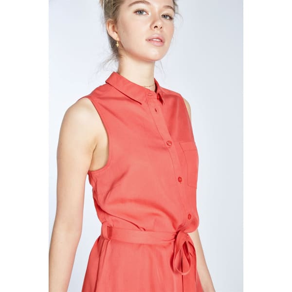 JACK WILLS Women's Ruckhall Sleeveless Shirt Dress