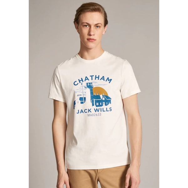 JACK WILLS Men's Chatham Location Short-Sleeve Tee