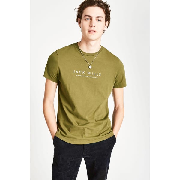 JACK WILLS Men's Short-Sleeve Westmore Color-Block Tee