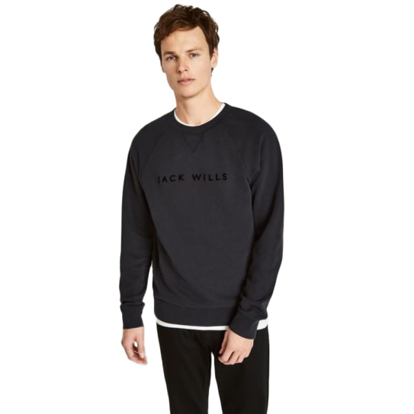 JACK WILLS Men's Wyatt Military Crew Sweatshirt