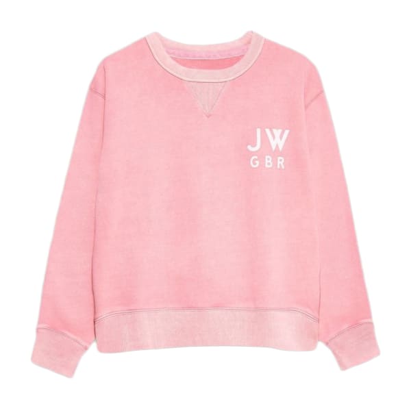 JACK WILLS Women's Wills Kempson Garment Dye Cropped Crewneck Sweatshirt