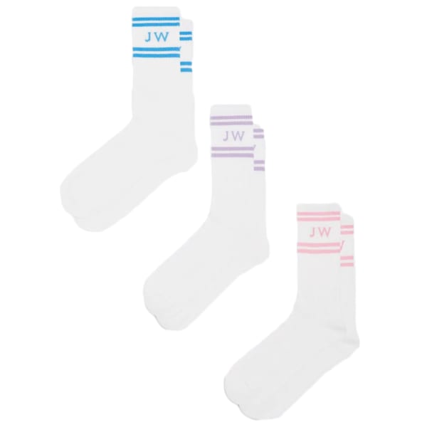 JACK WILLS Men's Studham Tennis Socks, 3 Pack