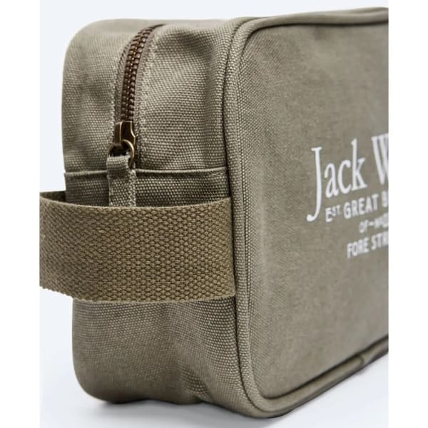 JACK WILLS Loughton Cotton Canvas Wash Bag