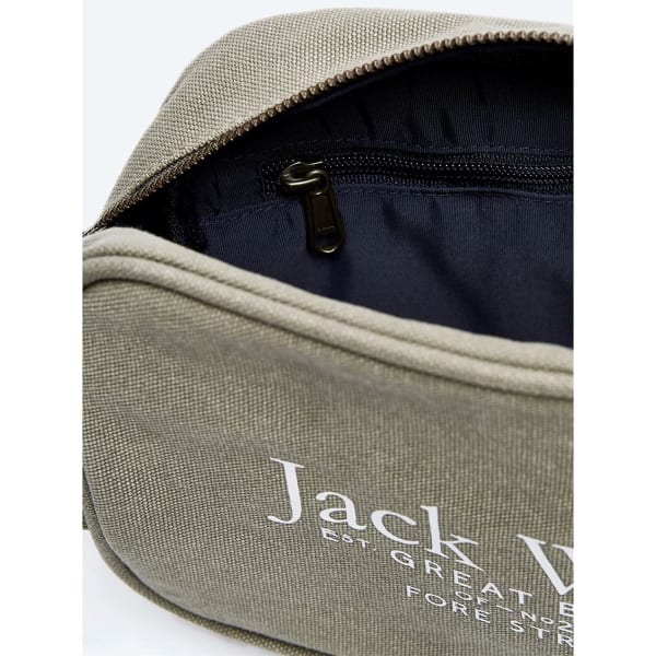 JACK WILLS Loughton Cotton Canvas Wash Bag