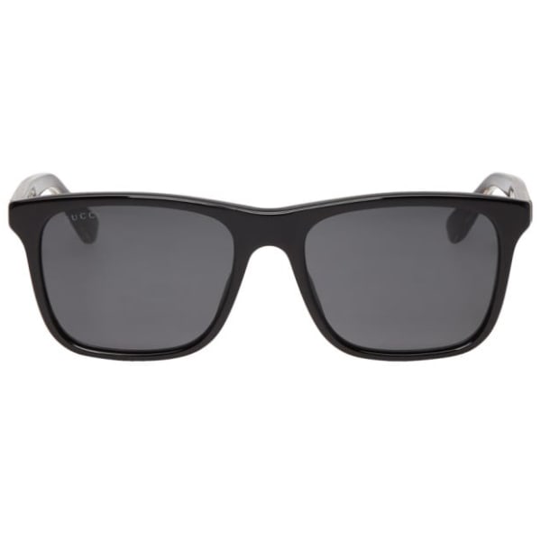 JACK WILLS Men's Keymer Black Rectangular Sunglasses