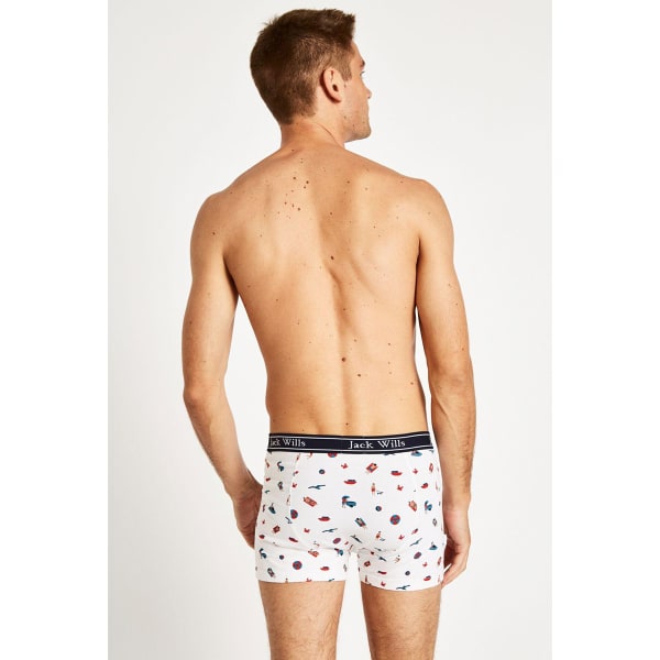 JACK WILLS Men's Chetwood Beach Print Boxer Shorts