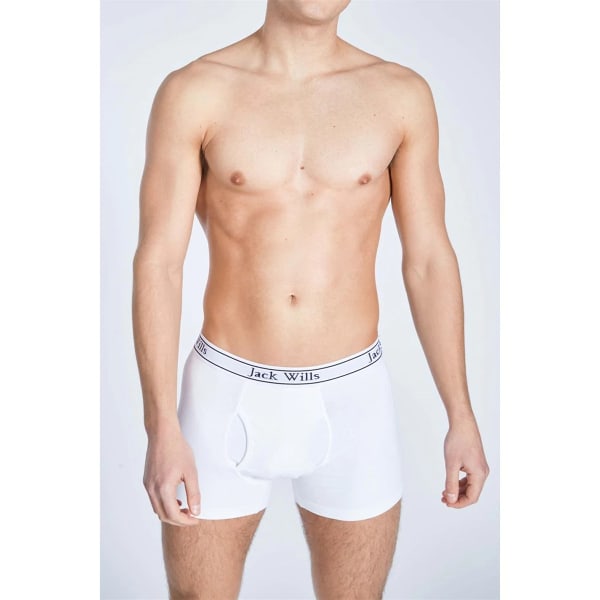 JACK WILLS Men's Chetwood Classic Tipped Boxers Set, 2 Pack