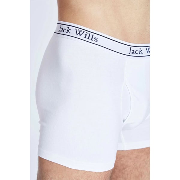 JACK WILLS Men's Chetwood Classic Tipped Boxers Set, 2 Pack