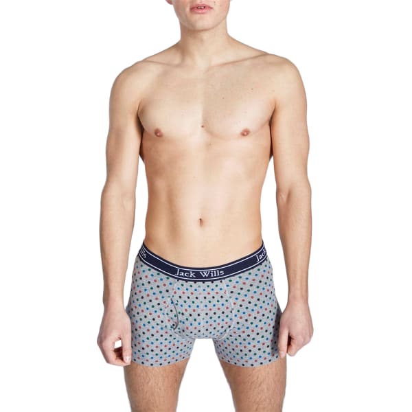 JACK WILLS Men's Chetwood Polka Dot Boxers Set, 2 Pack