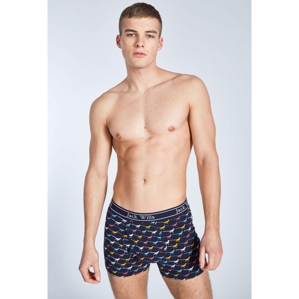 JACK WILLS Men's Chetwood Mr. Wills Print Boxer Set, 2 Pack