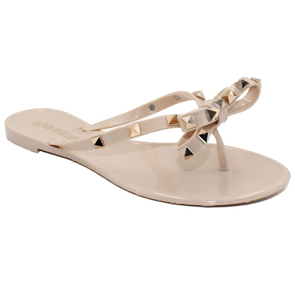 OLIVIA MILLER Women's Femme Fatale Jelly Sandal