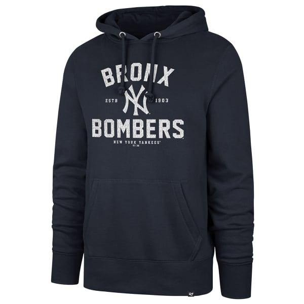 NEW YORK YANKEES Men's Long-Sleeve Bronx Bombers Pullover Hoodie