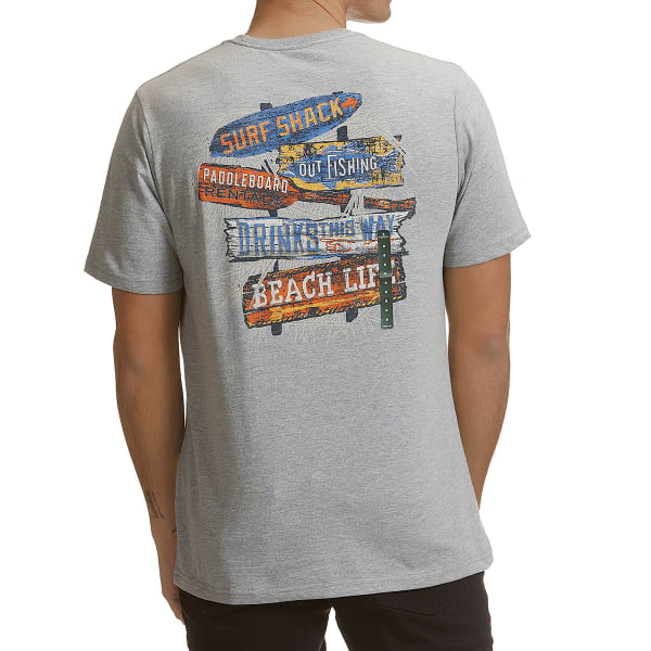 G.H. BASS Men's Beach Life Graphic Tee