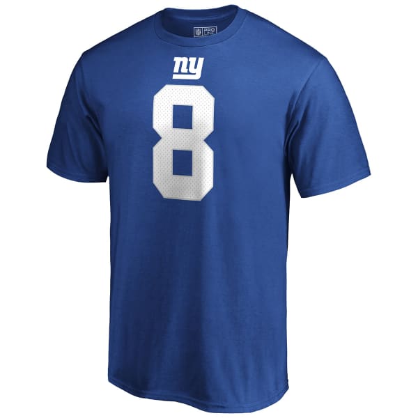 NEW YORK GIANTS Men’s Short-Sleeve Daniel Jones Name and Number Tee