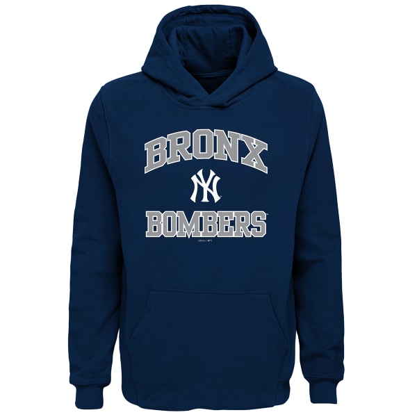 NEW YORK YANKEES Big Boys' 8-20 Bronx Bombers Pullover Hoodie