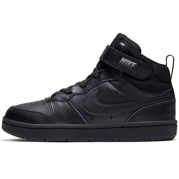 NIKE Boys' Court Borough Mid 2 Basketball Sneakers