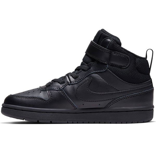 NIKE Boys' Court Borough Mid 2 Basketball Sneakers