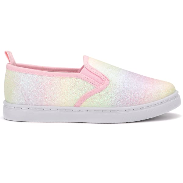 OLIVIA MILLER Girls' Enchanted Slip-On Sneaker