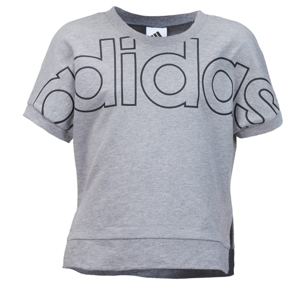 ADIDAS Girls' 7-16 Exploded Outline Short-Sleeve Tee