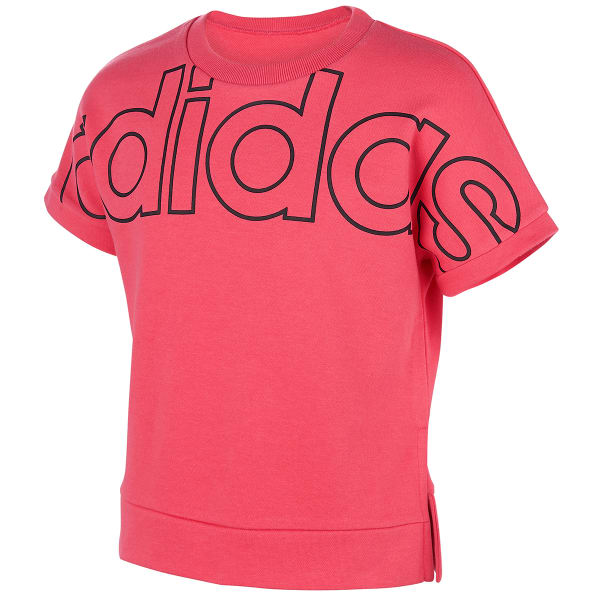 ADIDAS Girls' 7-16 Exploded Outline Short-Sleeve Tee