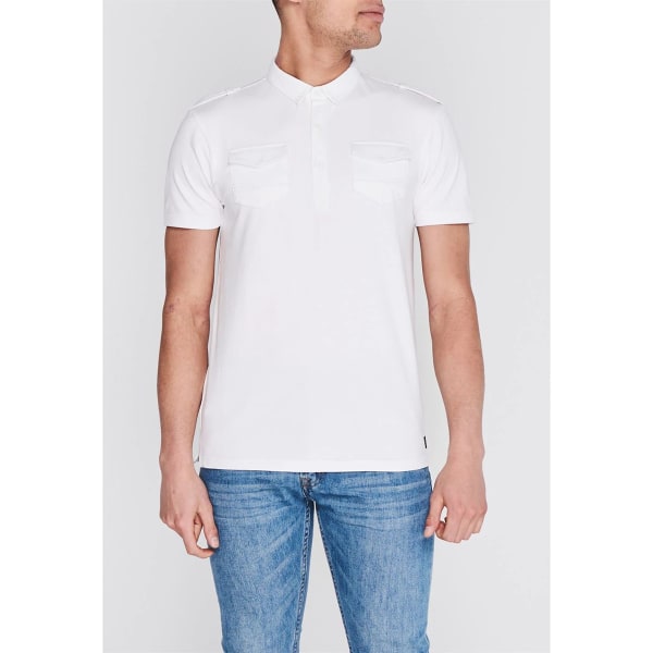 FIRETRAP Men's Double Pocket Polo