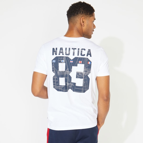 NAUTICA Men's Sailing 83 Graphic Tee