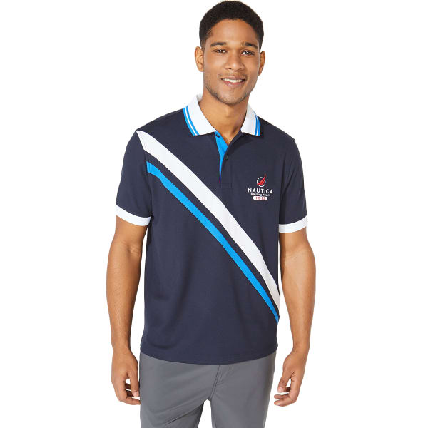 NAUTICA Men's NavTech Sash Polo