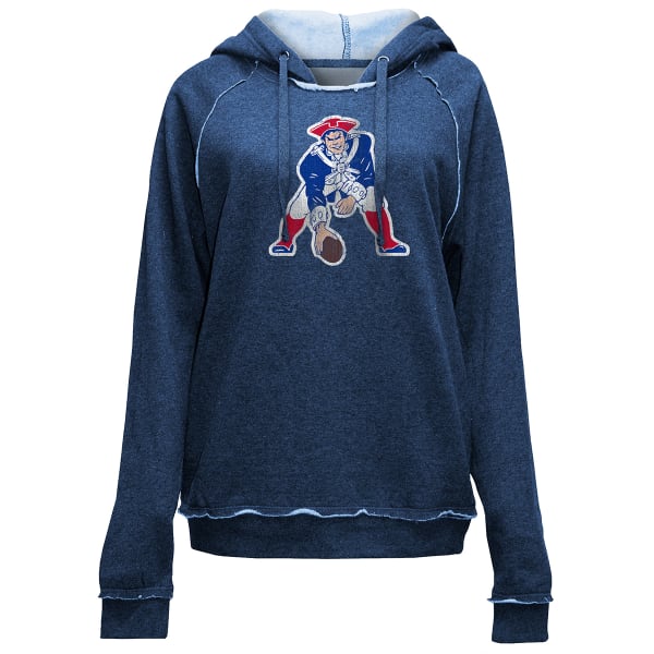 NEW ENGLAND PATRIOTS Women's Pat Patriot Logo Pullover Hoodie