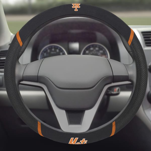 NEW YORK METS Fanmats MLB Steering Wheel Cover