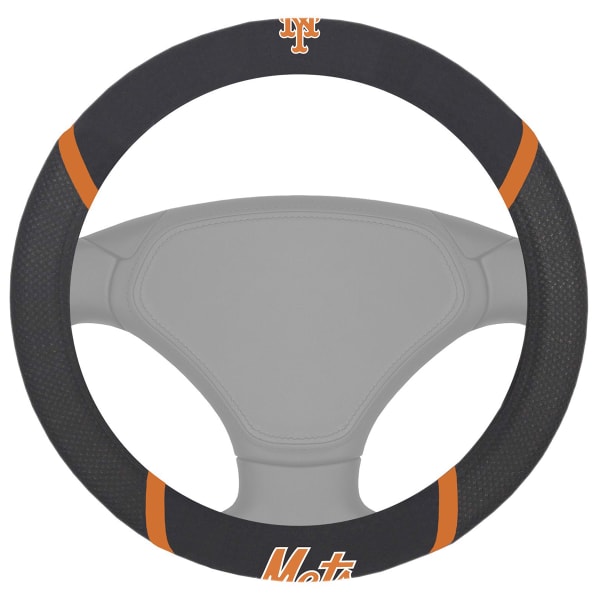 NEW YORK METS Fanmats MLB Steering Wheel Cover