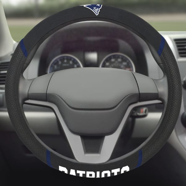 NEW ENGLAND PATRIOTS Fanmats NFL Steering Wheel Cover