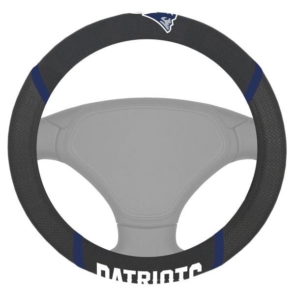 NEW ENGLAND PATRIOTS Fanmats NFL Steering Wheel Cover