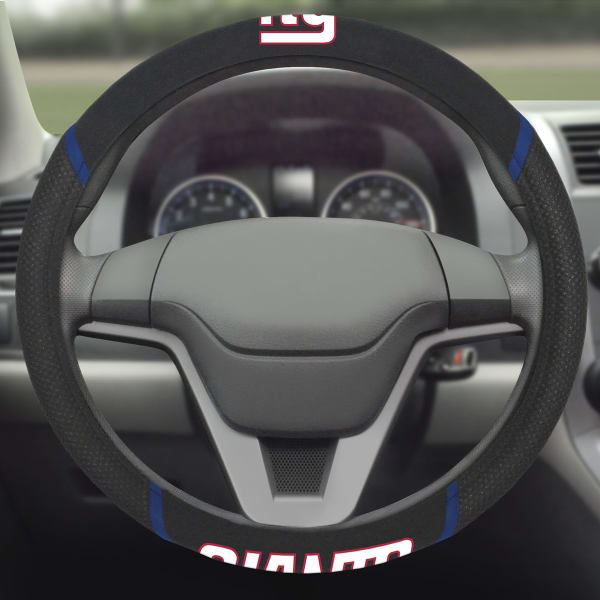 NEW YORK GIANTS Fanmats NFL Steering Wheel Cover