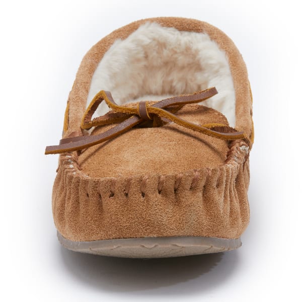 MINNETONKA Women's Trapper Faux Fur Lined Moccasin Slipper