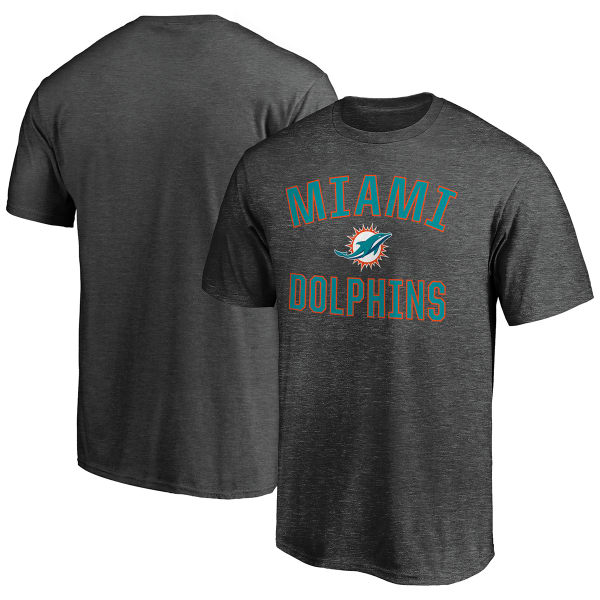 MIAMI DOLPHINS Men's Short-Sleeve Victory Arch Tee