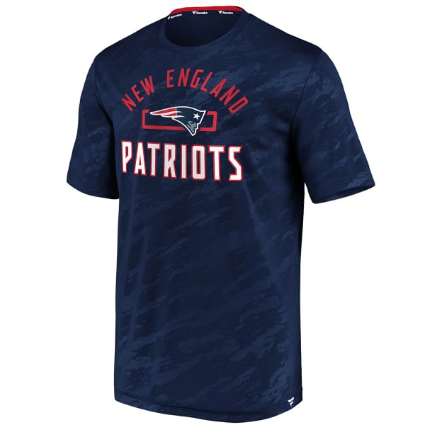 New ENGLAND PATRIOTS Men's Iconic Defender Short Sleeve Tee