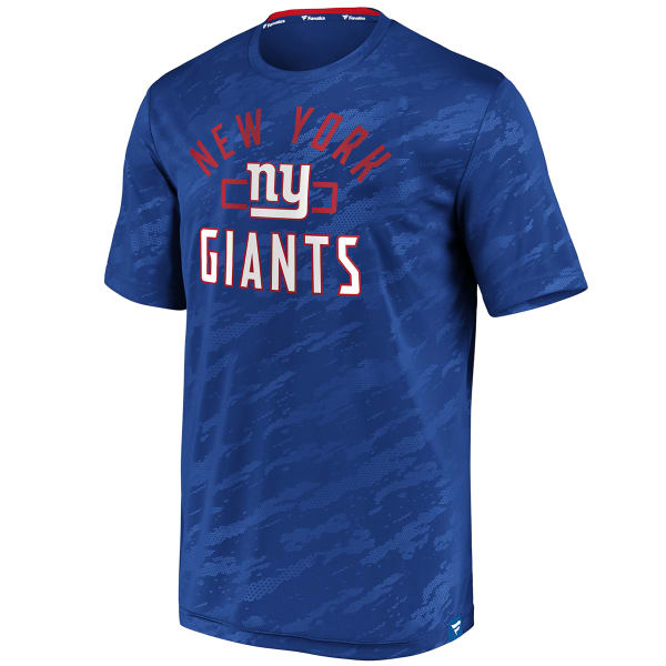 NEW YORK GIANTS Men's Iconic Defender Stealth Arc Short-Sleeve Tee