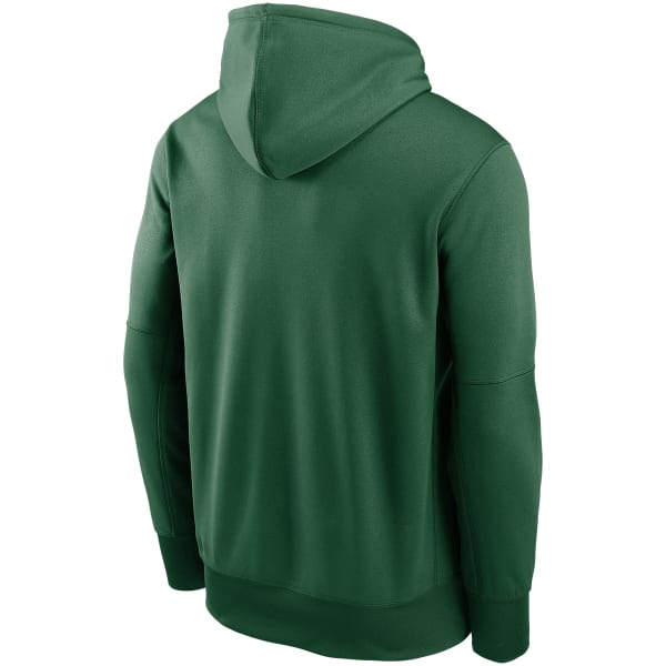 Men's Nike Black New York Jets Wordmark Performance Pullover Hoodie