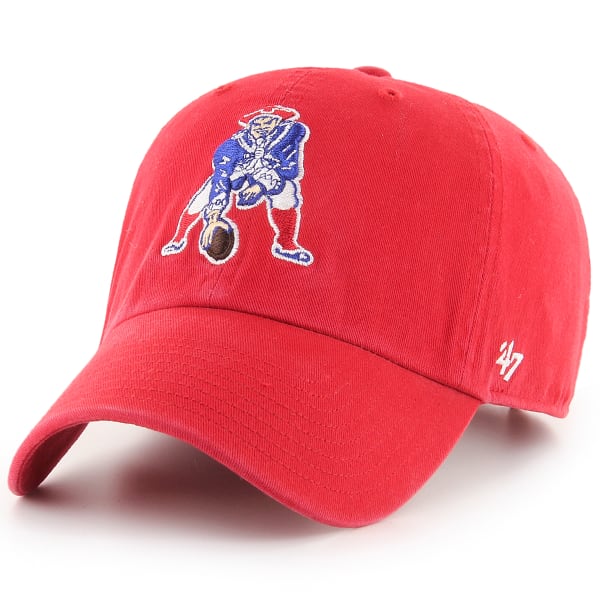 NEW ENGLAND PATRIOTS Men's '47 Brand Throwback Logo Adjustable Strapback Hat