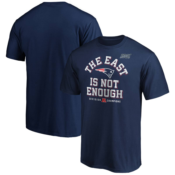 NEW ENGLAND PATRIOTS NFL 2019 AFC East Champions Tee